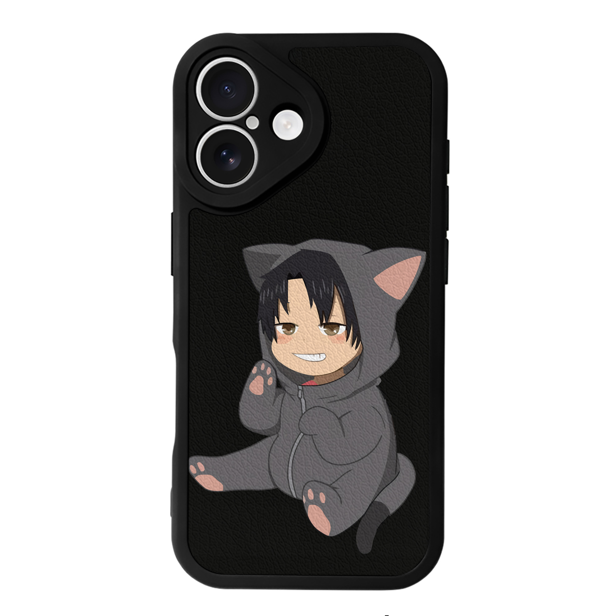 （画像用） ハイキュー!! Haikyu!! 【iPhone 16シリーズ対応】シリコンスマホケース（レザー調） 材質：シリコン